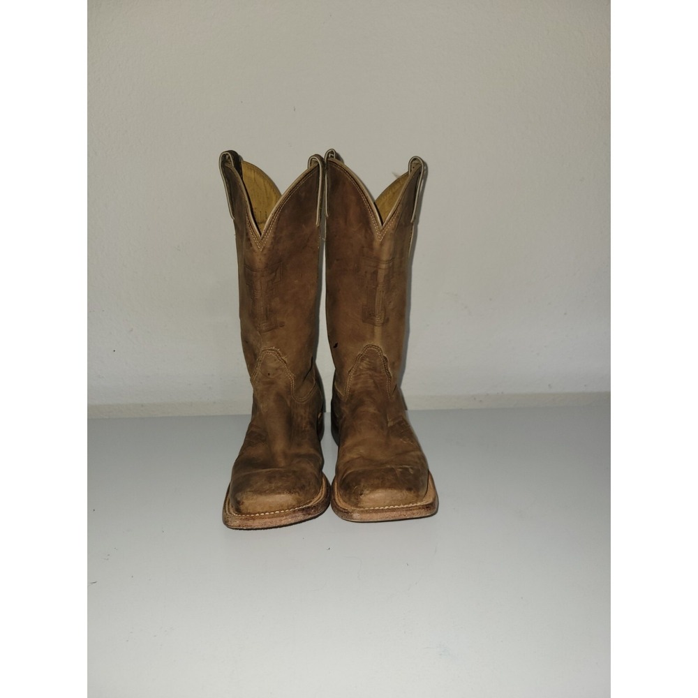 Nocona LDTTU11 College Texas Tech Brown Western Boots Size 7B - Picture 2 of 14